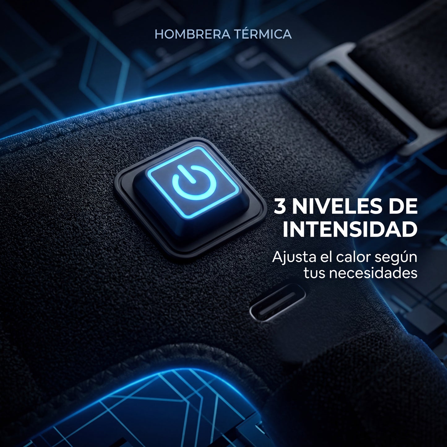 Hombrera Termica Recargable Unisex