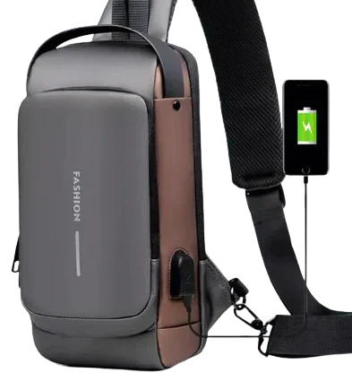 Bolso Antirrobo Impermeable Con Usb✔🔥