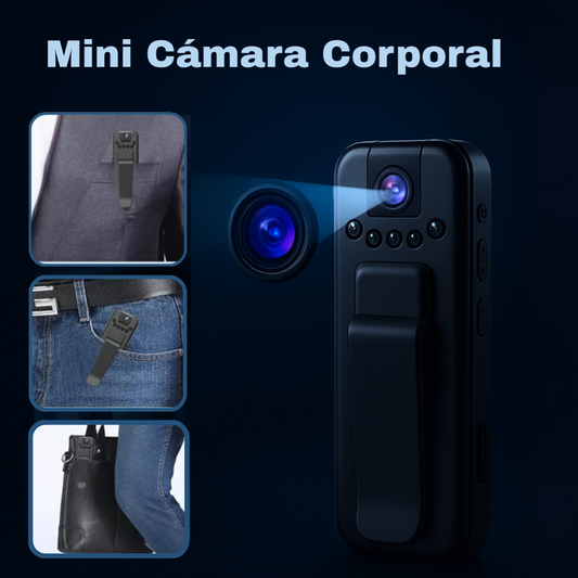 Mini Cámara Corporal HD📷️ Oferta flash⚡Casi agotado🔥